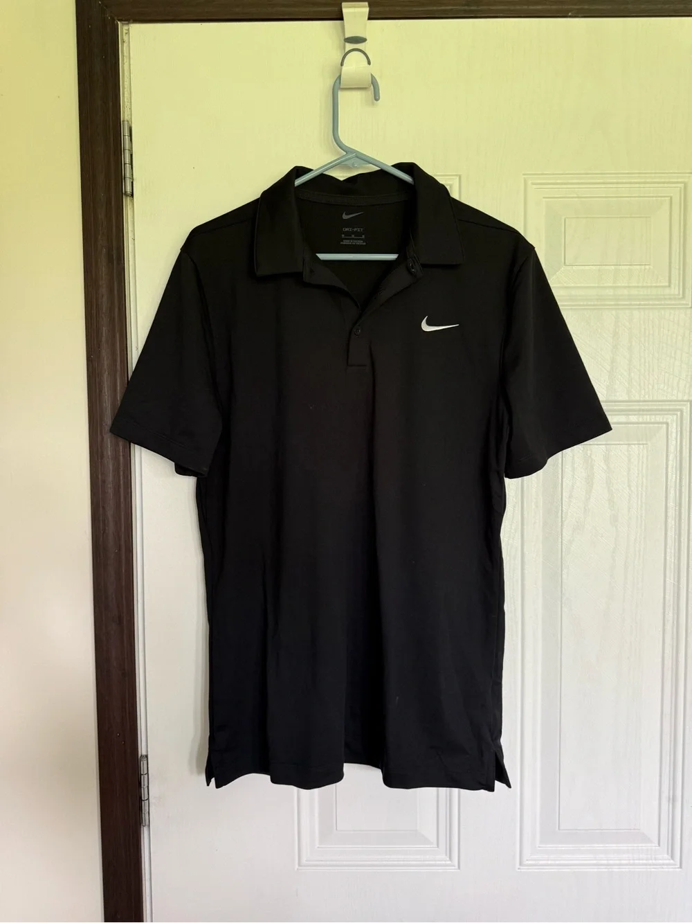 2 for $30 sale: Nike black dri-fit black golf tennis polo - M